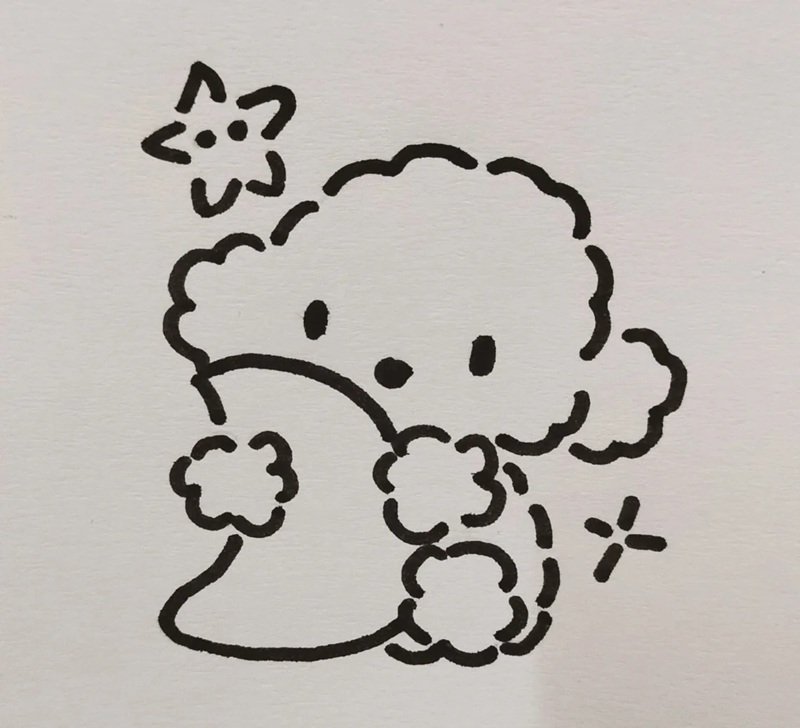 hình vẽ nhỏ cute đơn giản 35