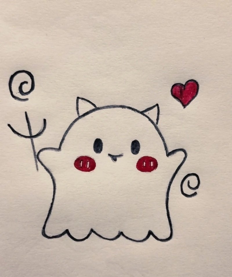 hình vẽ nhỏ cute đơn giản 7