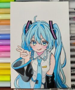 90+Tranh anime nữ đáng yêu khiến tim rung rinh