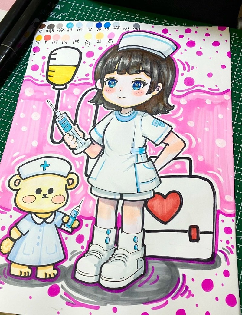 tranh chủ đề nghề nghiệp 11