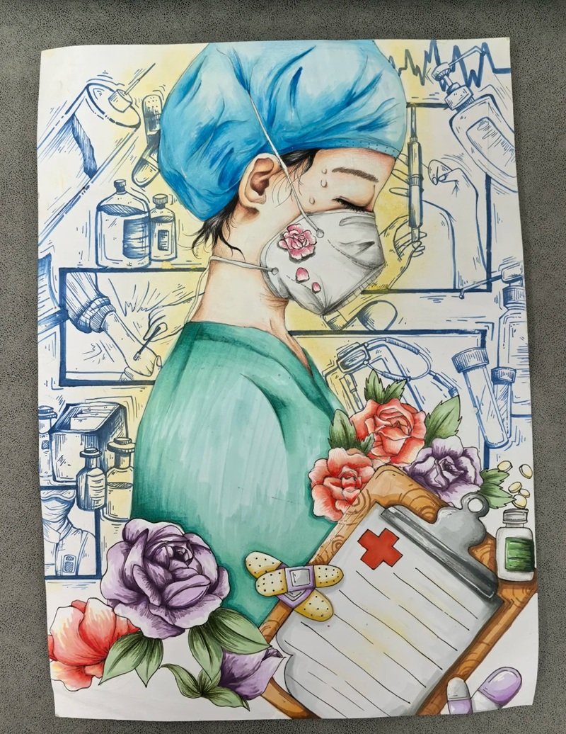 tranh chủ đề nghề nghiệp 15