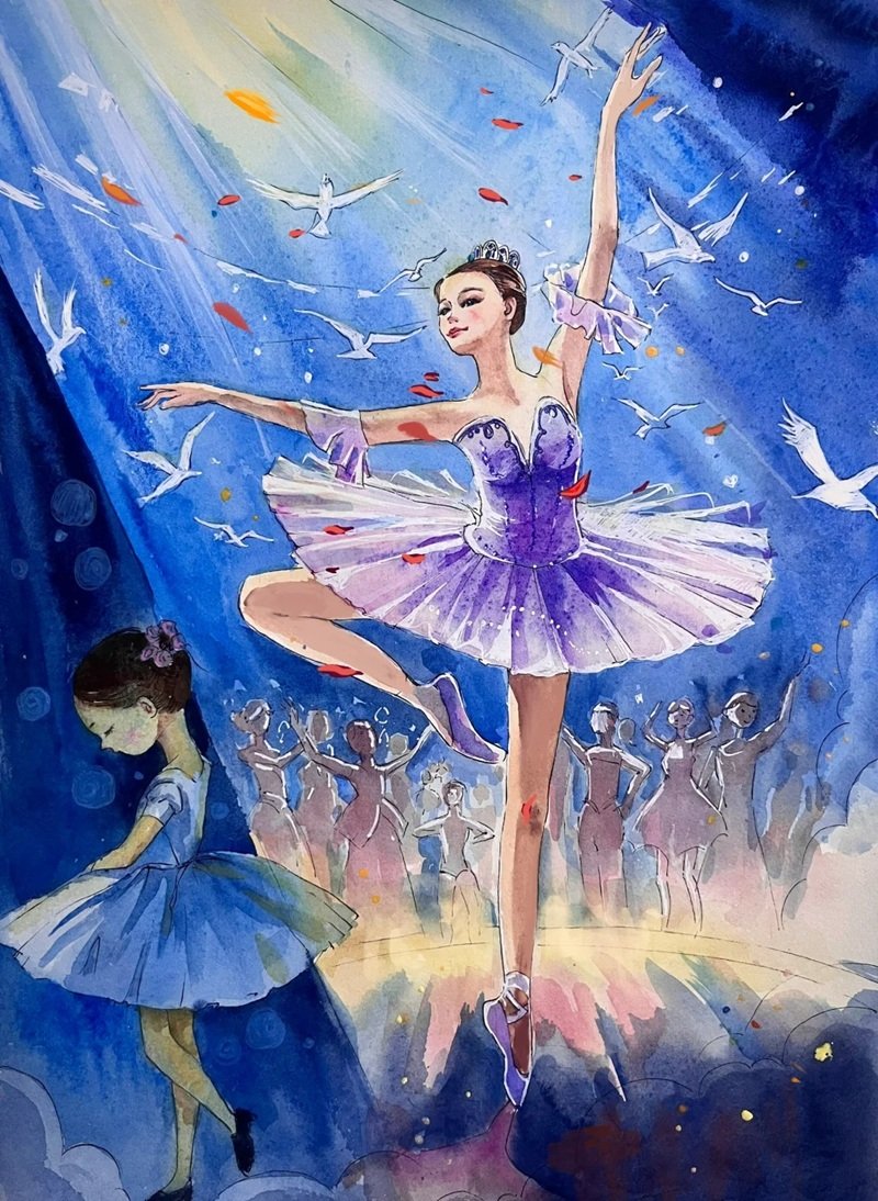 tranh chủ đề nghề nghiệp 36