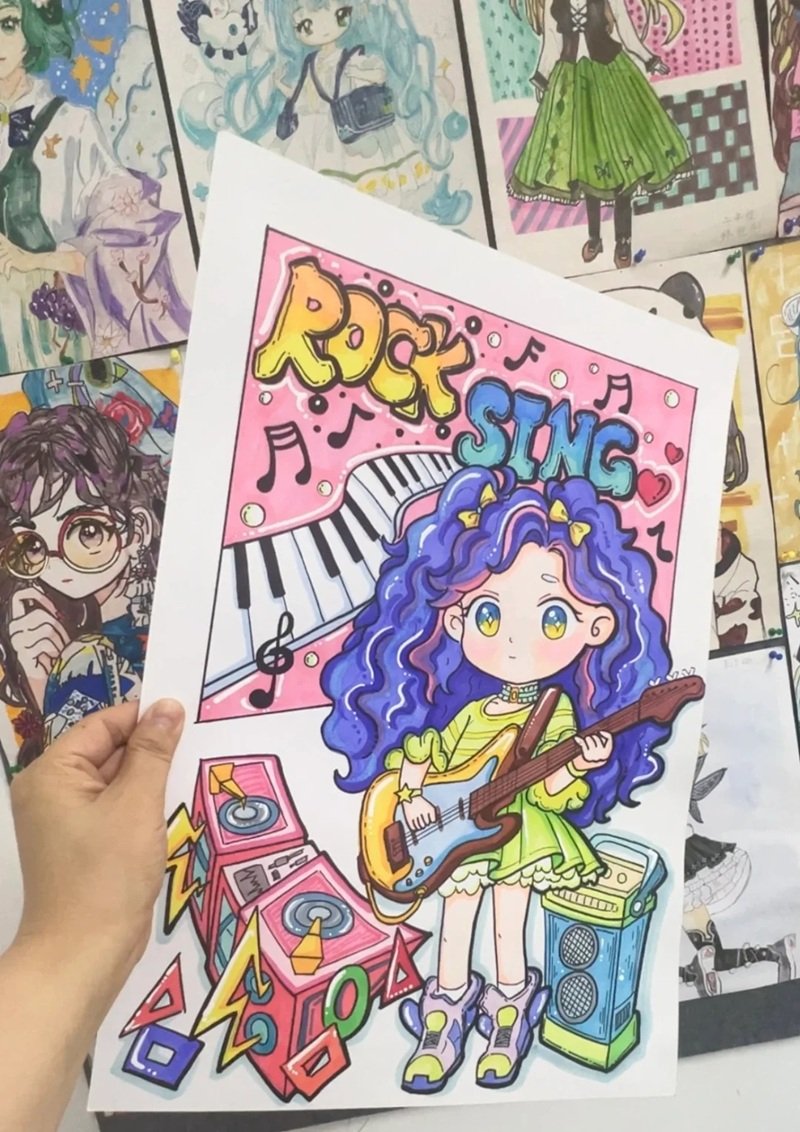 tranh chủ đề nghề nghiệp 6