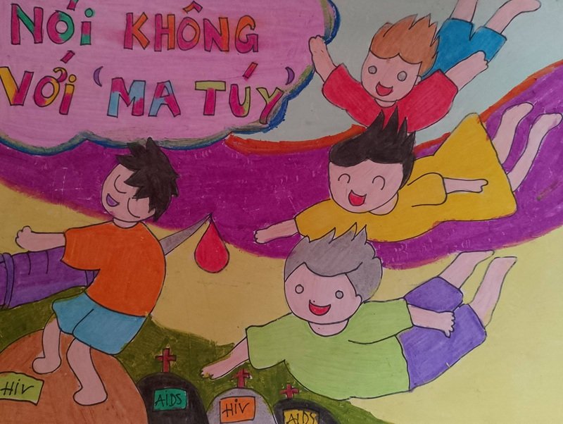 tranh phòng chống ma túy 18