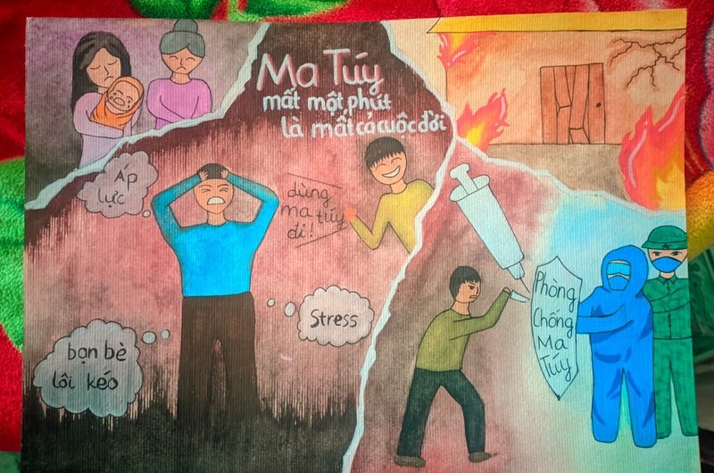 tranh phòng chống ma túy 32