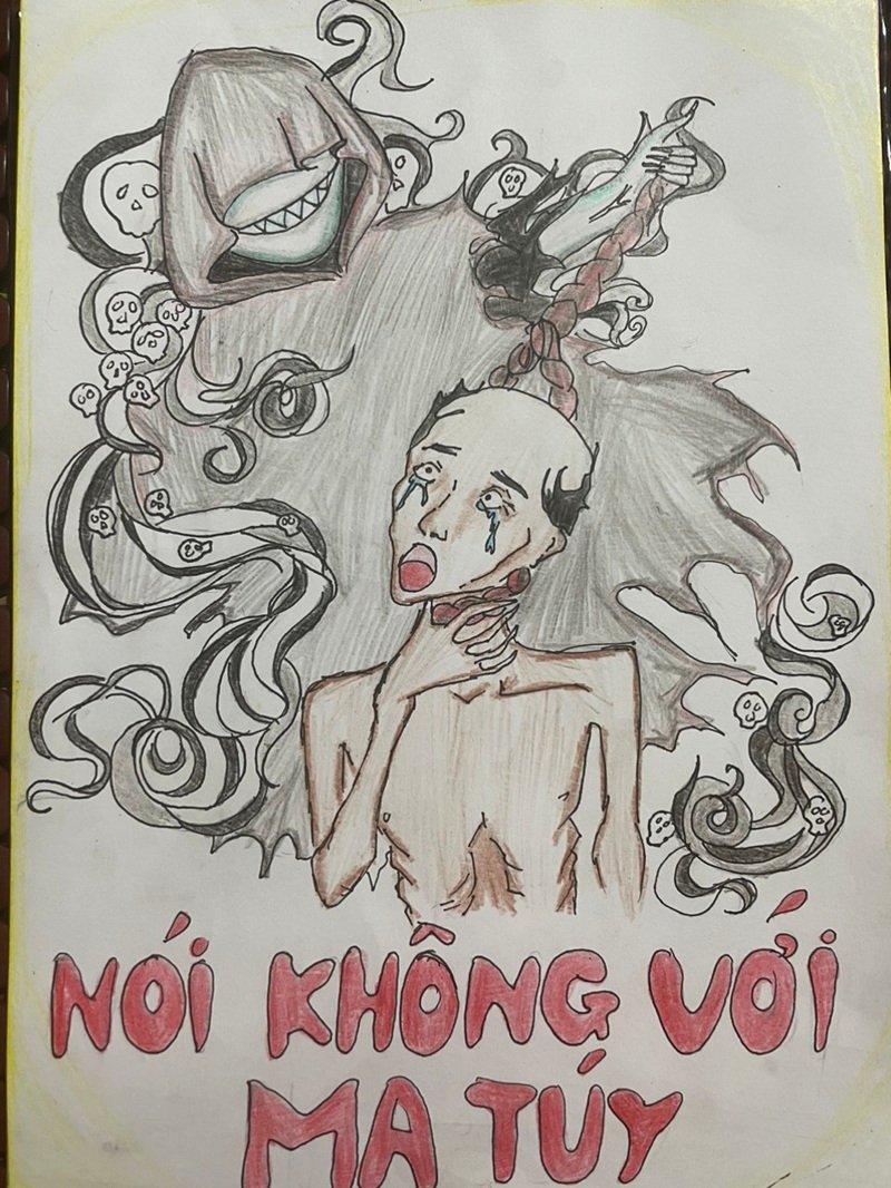 tranh phòng chống ma túy 36