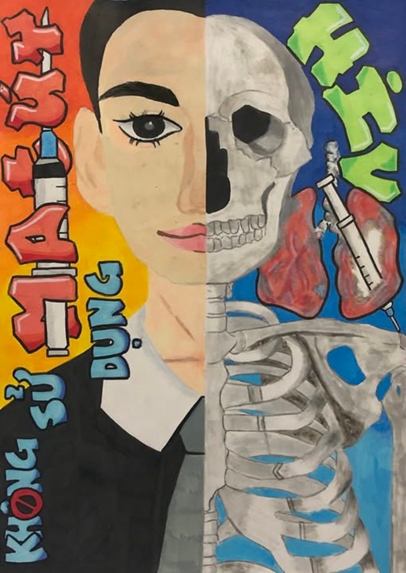 tranh phòng chống ma túy 38