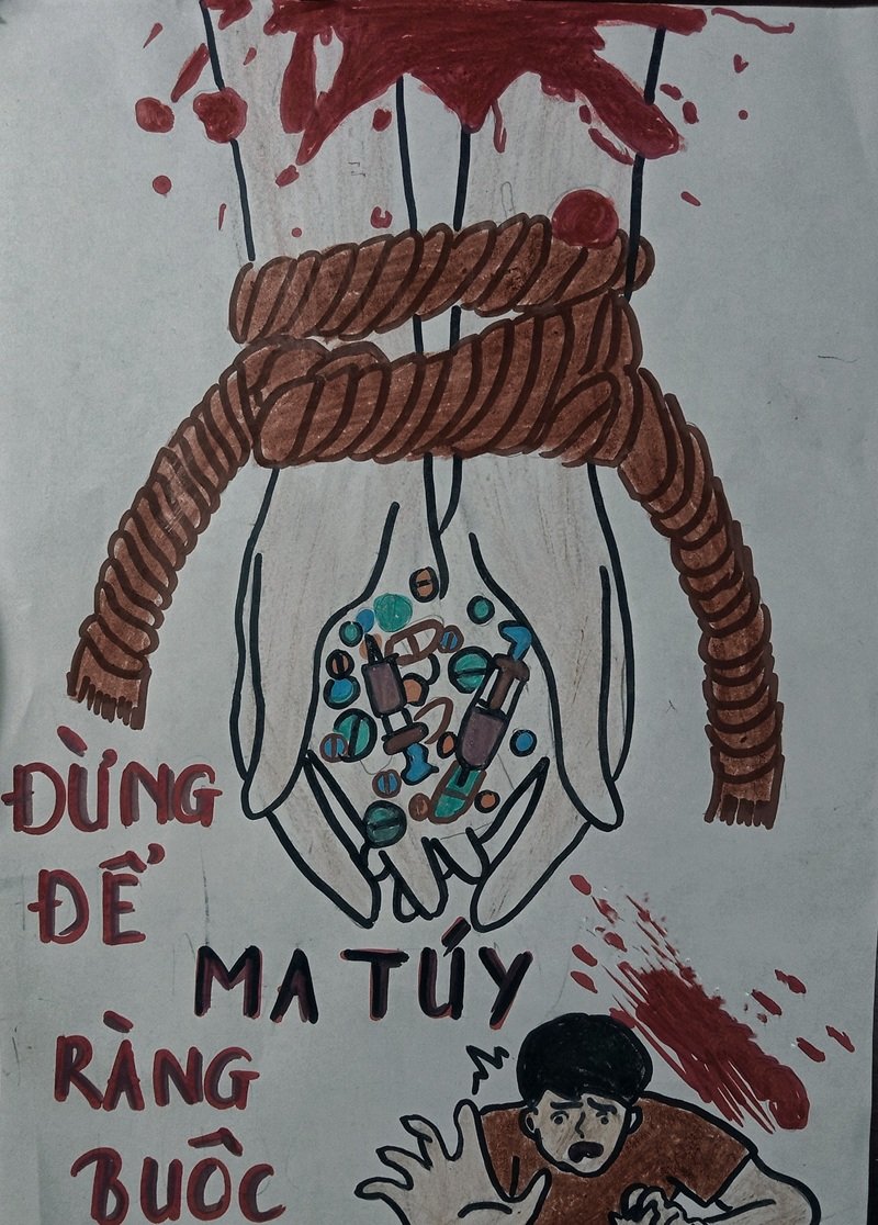 tranh phòng chống ma túy 41