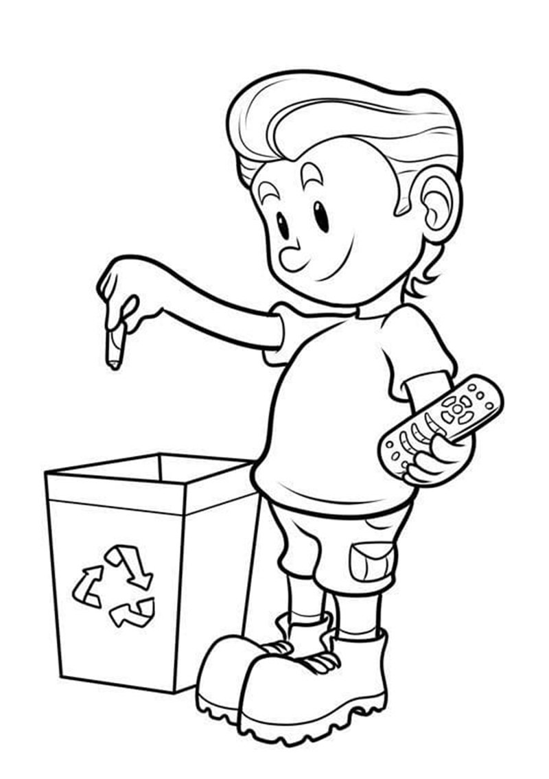 tranh tô màu bảo vệ môi trường 22