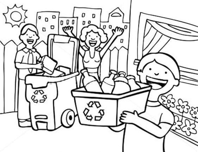 tranh tô màu bảo vệ môi trường 30