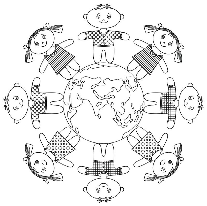 tranh tô màu bảo vệ môi trường 36