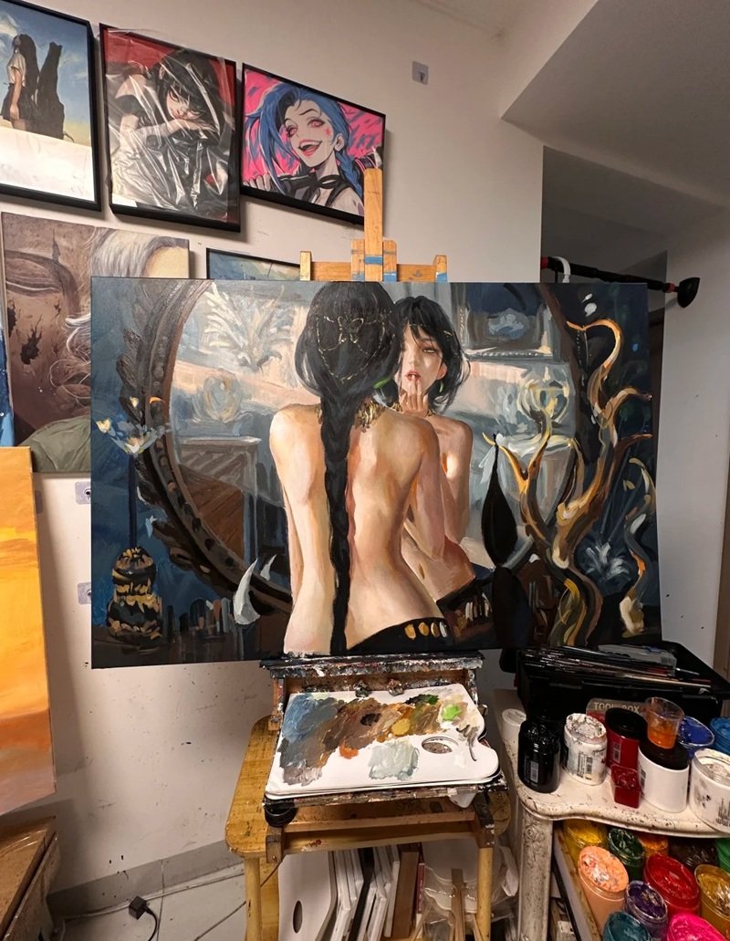 tranh vẽ đẹp 28