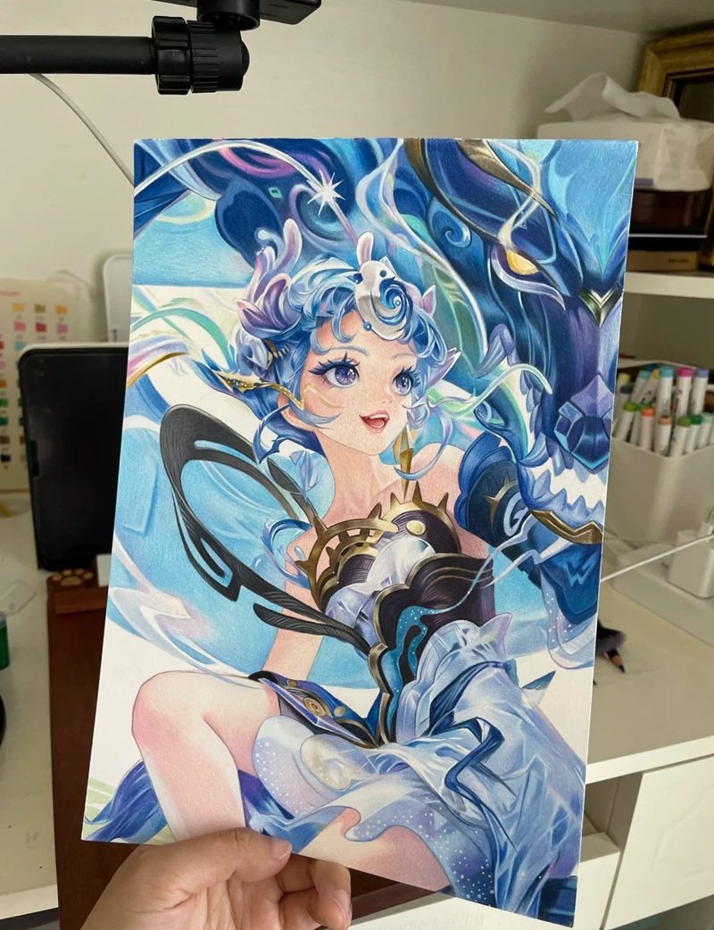 tranh vẽ đẹp 34