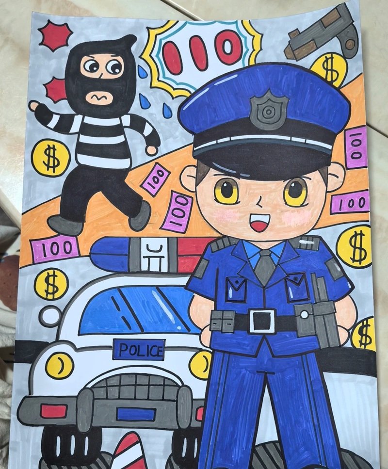 tranh vẽ ước mơ của em 1