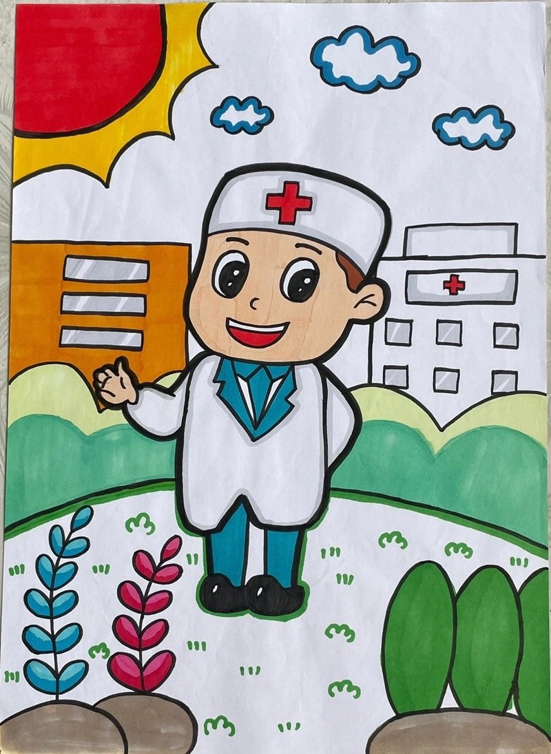 tranh vẽ ước mơ của em 11