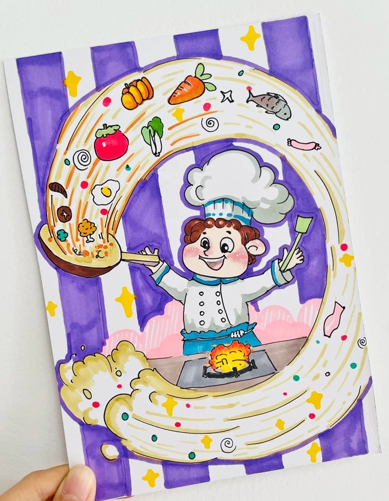 tranh vẽ ước mơ của em 23