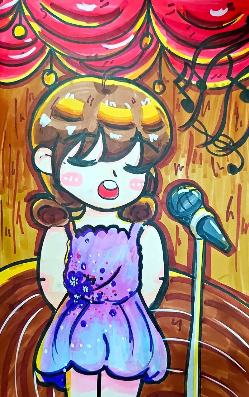 tranh vẽ ước mơ của em 27