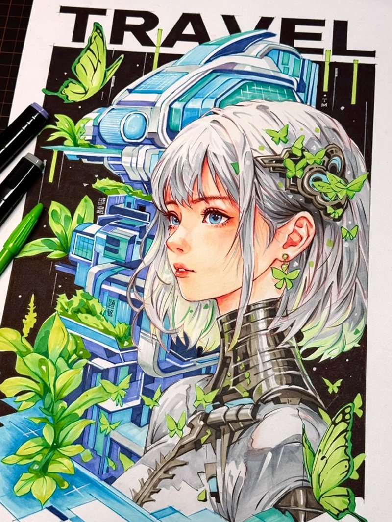 tranh vẽ ước mơ của em 36