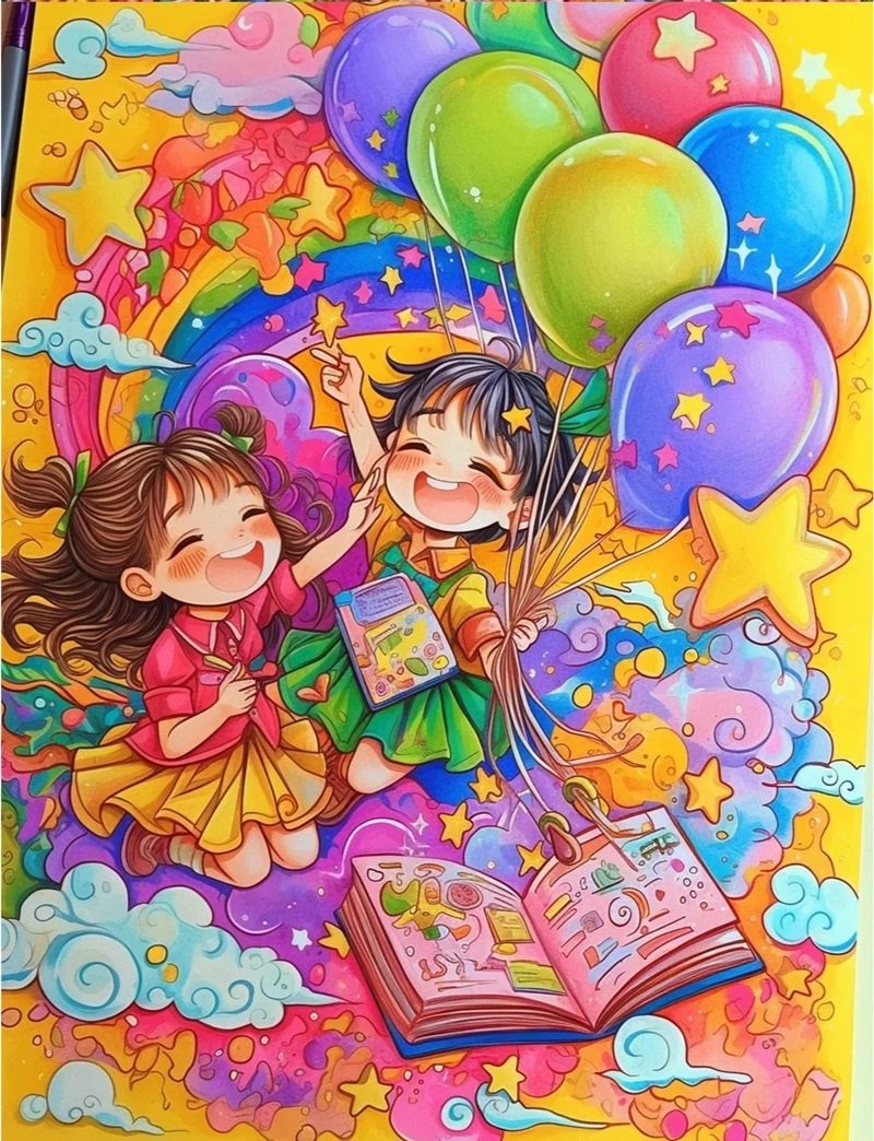 tranh vẽ ước mơ của em 40