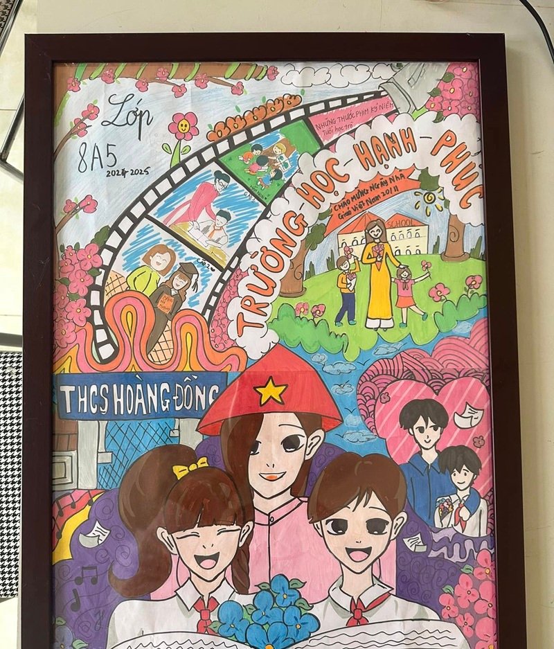 tranh vẽ về thầy cô 10