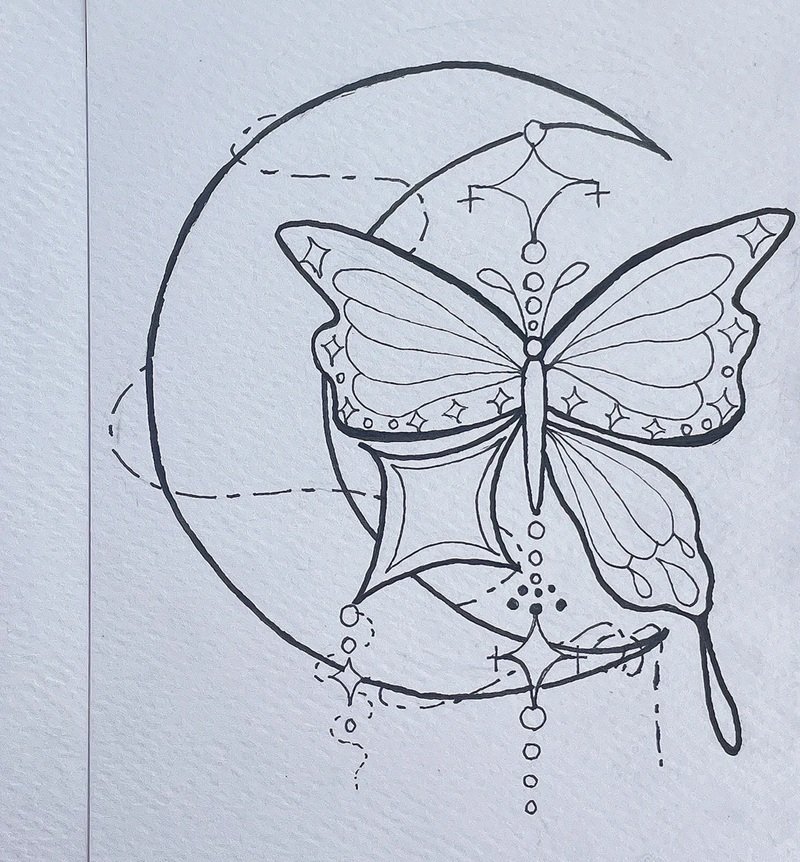vẽ bướm 28