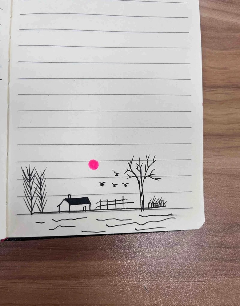 vẽ cây xanh đơn giản 29