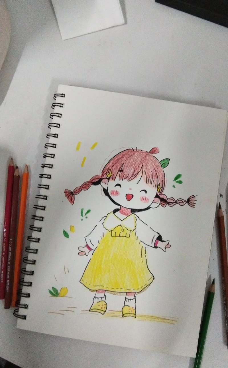 vẽ chibi nữ 6