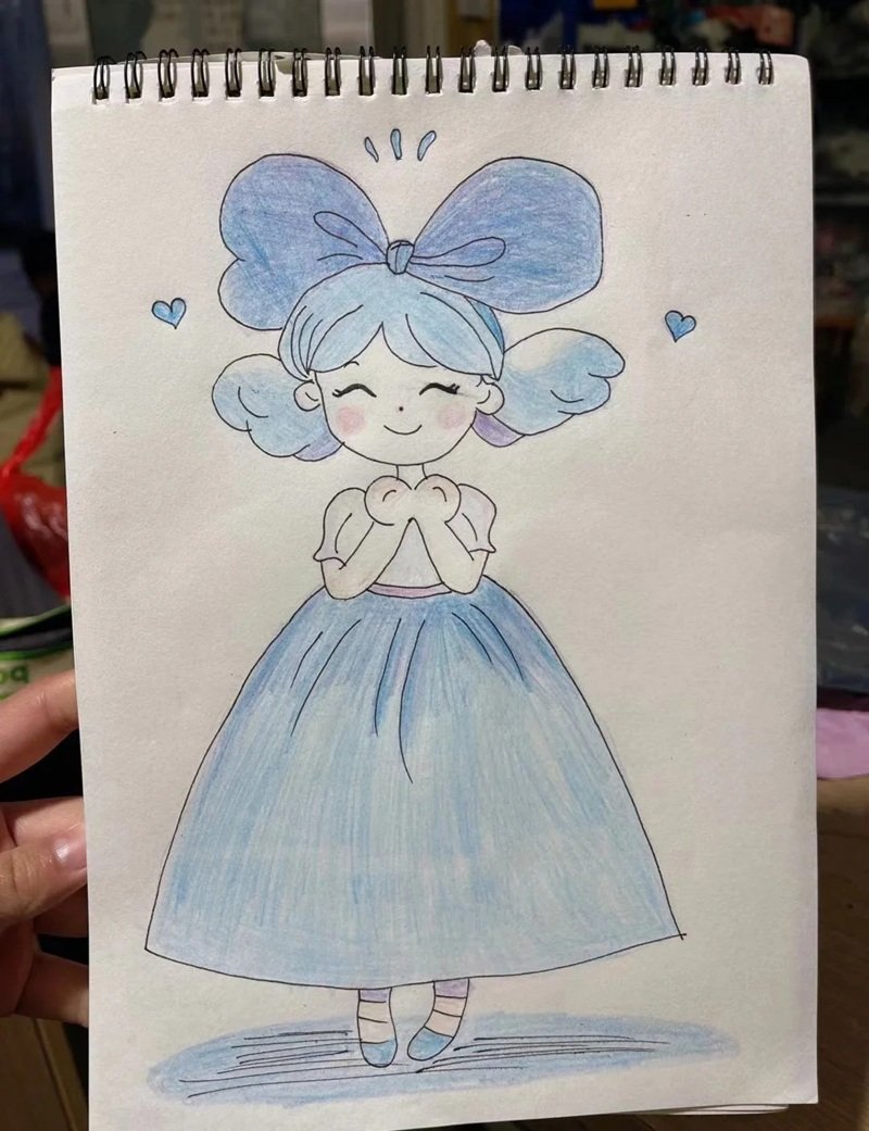 vẽ chibi nữ 9