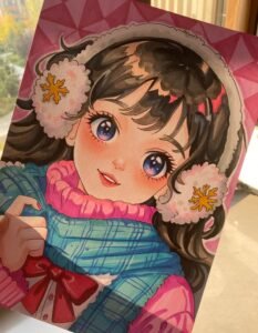 50+ mẫu vẽ cô gái chibi cute dễ học cho người mới bắt đầu