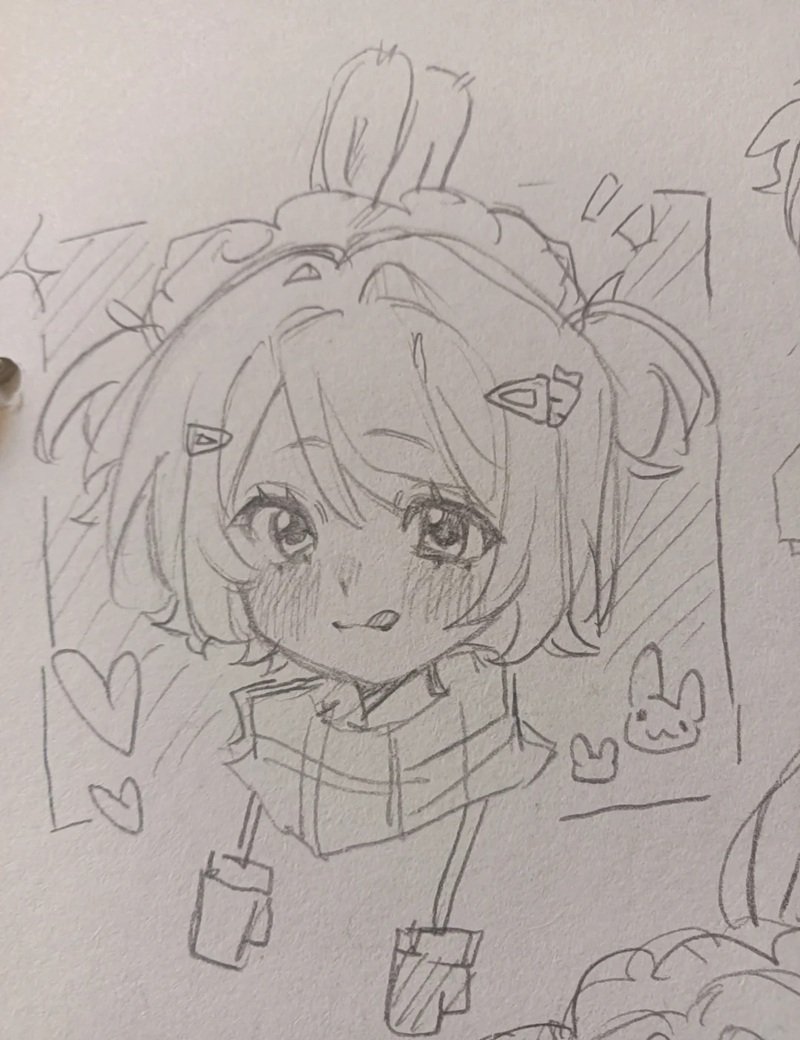 vẽ cô gái chibi cute 21