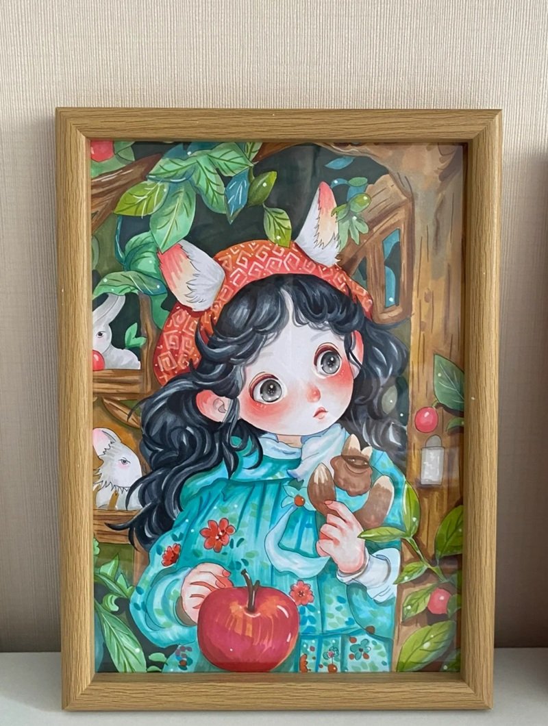 vẽ cô gái chibi cute 26