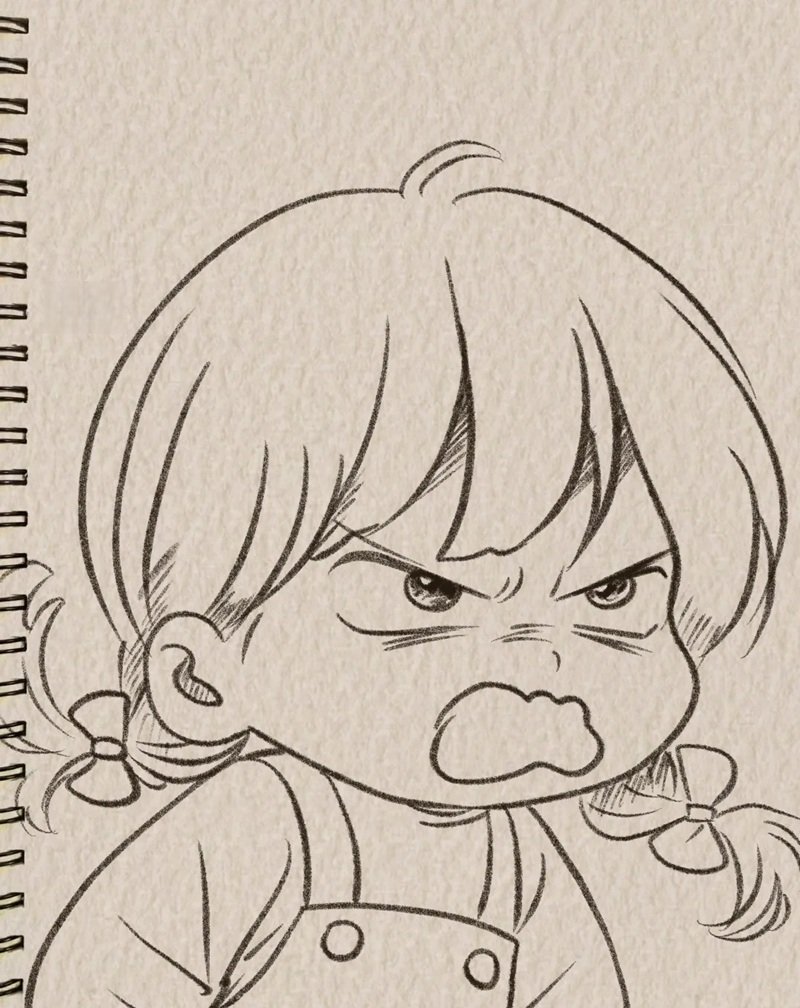 vẽ cô gái chibi cute 27