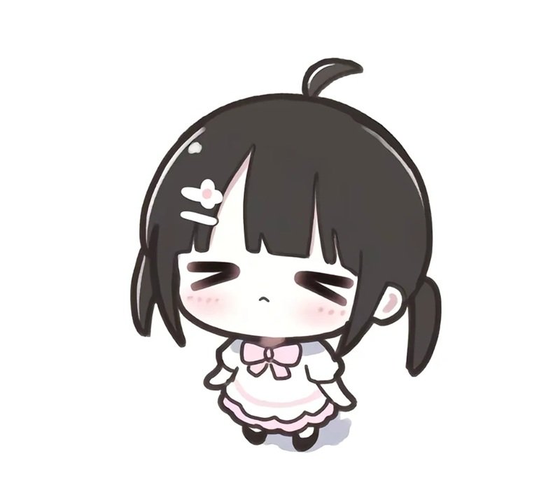 vẽ cô gái chibi cute 29