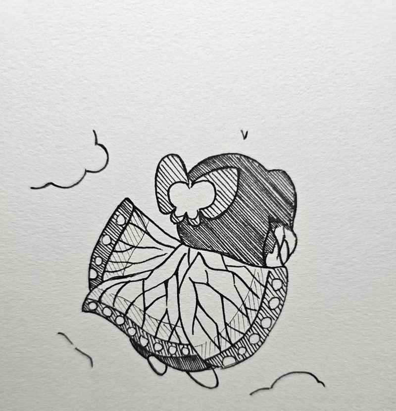 vẽ cô gái chibi cute 35