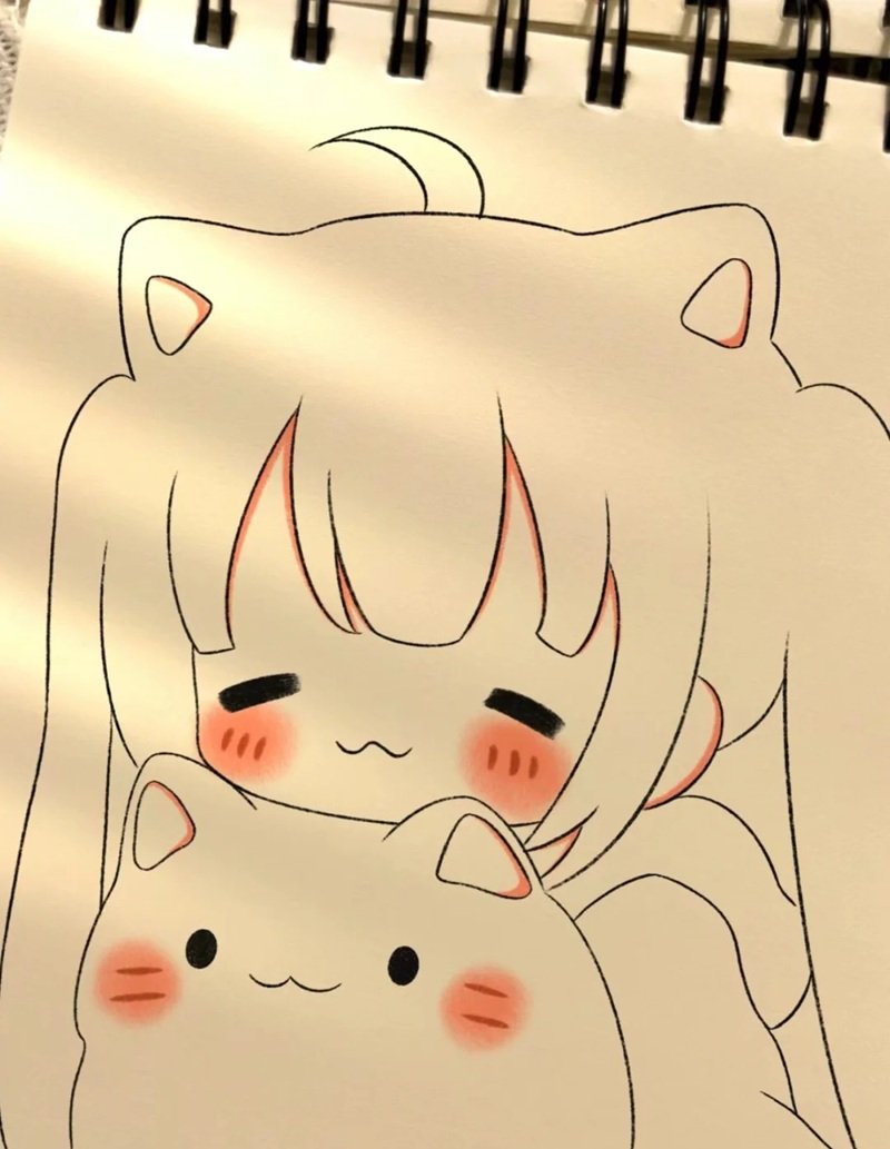 vẽ cô gái chibi cute 5