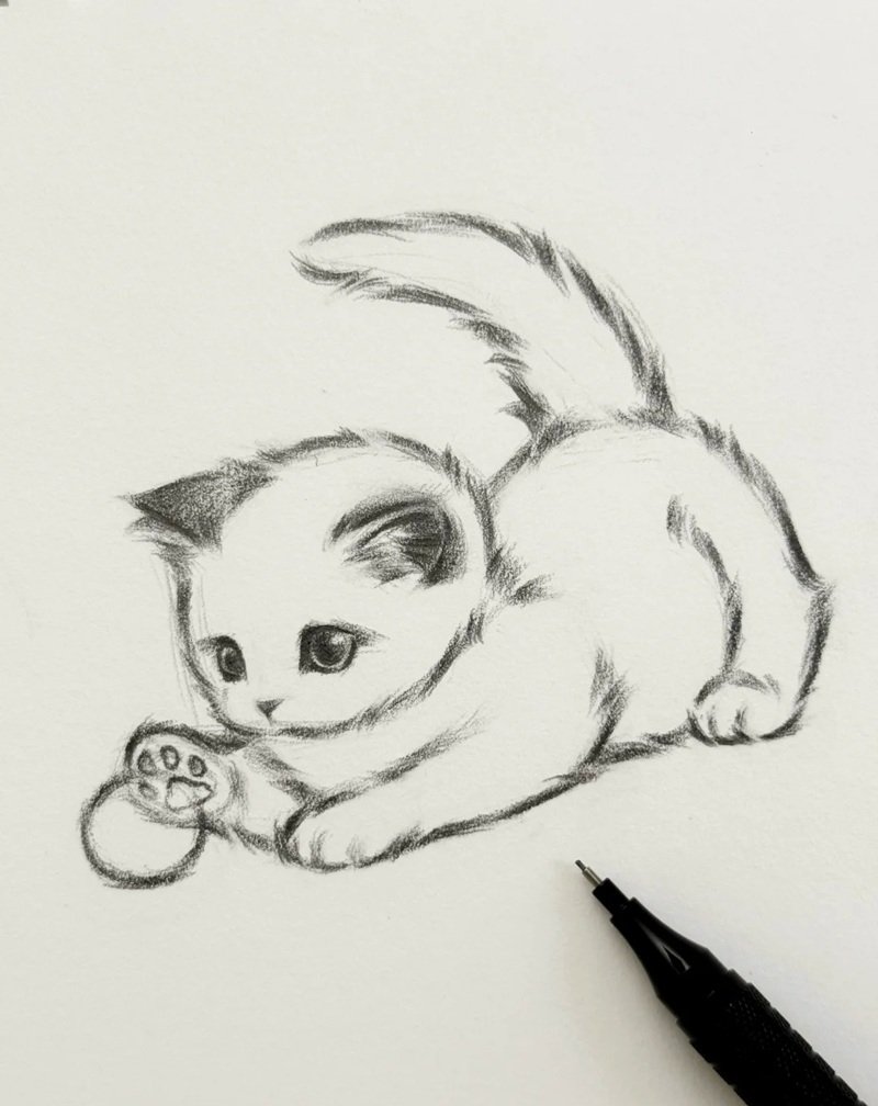 vẽ con vật đơn giản cute 11