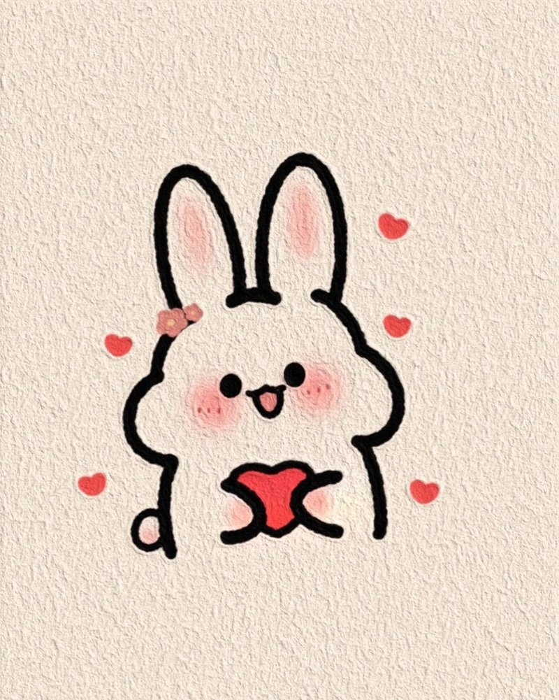 vẽ con vật đơn giản cute 14