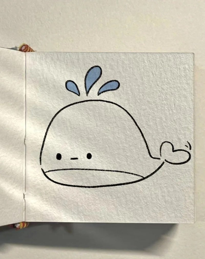 vẽ con vật đơn giản cute 2