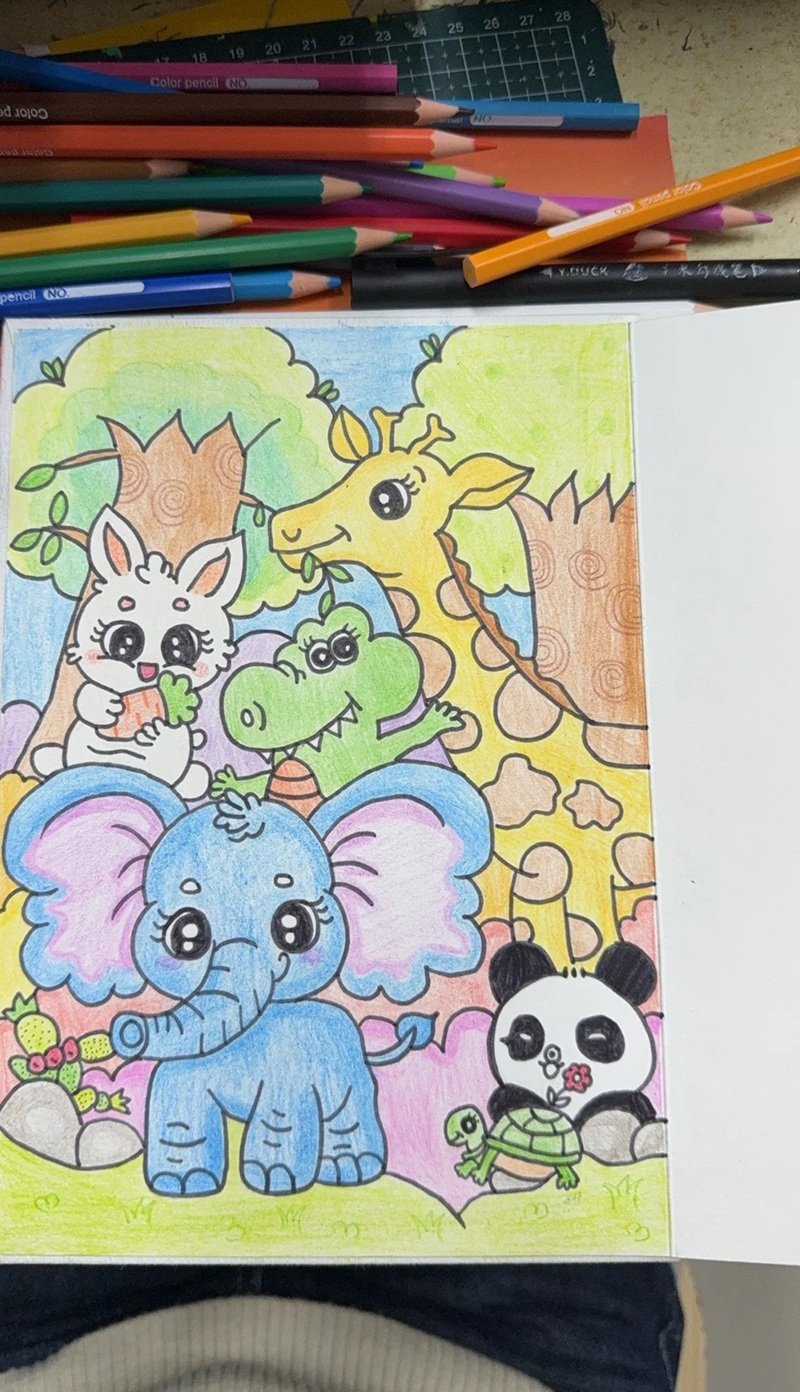 vẽ động vật hoang dã 10