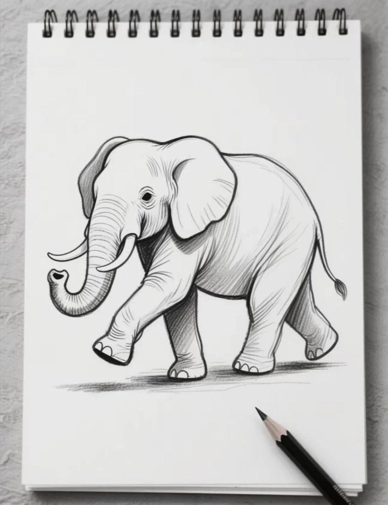 vẽ động vật hoang dã 2