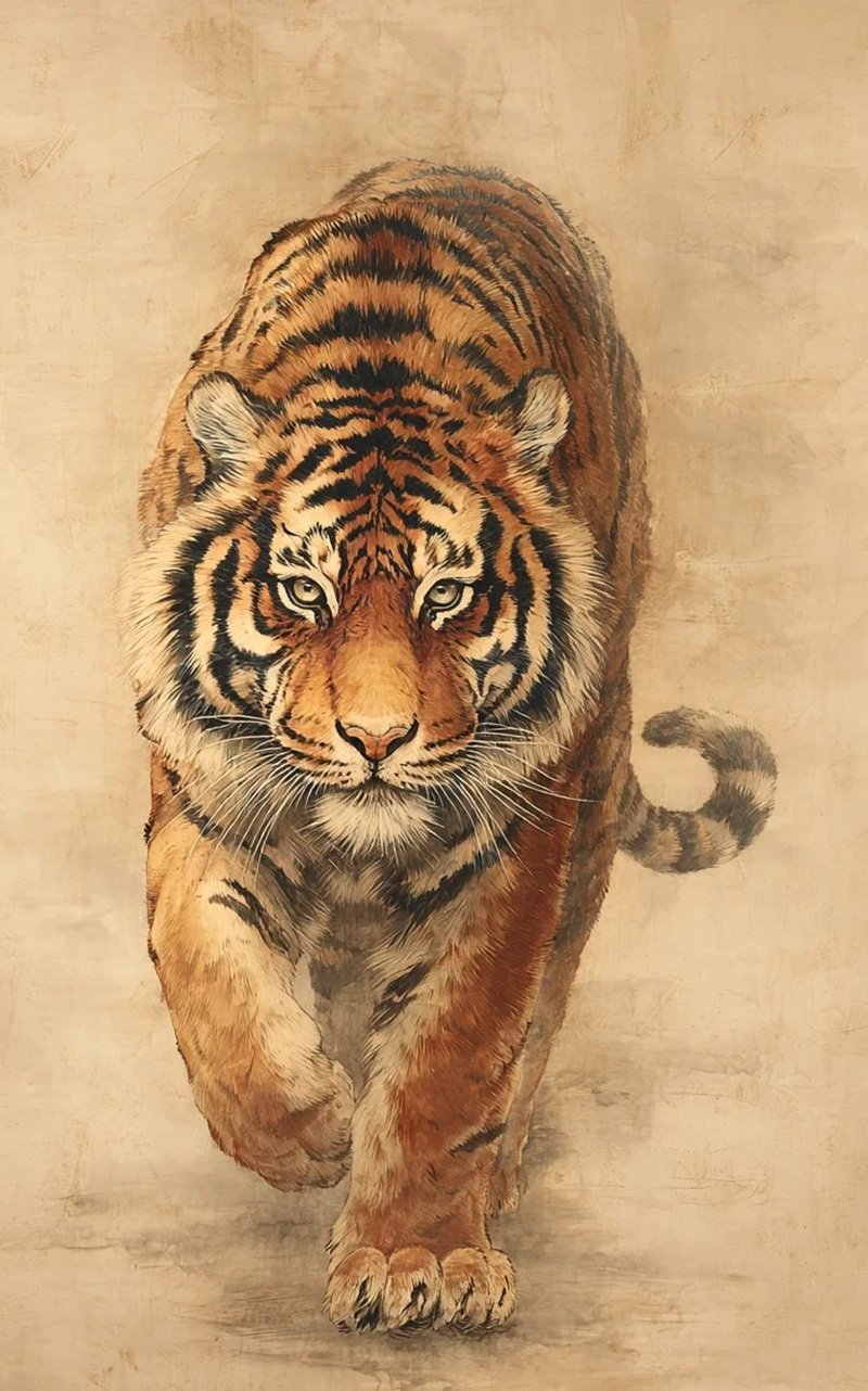 vẽ động vật hoang dã 25