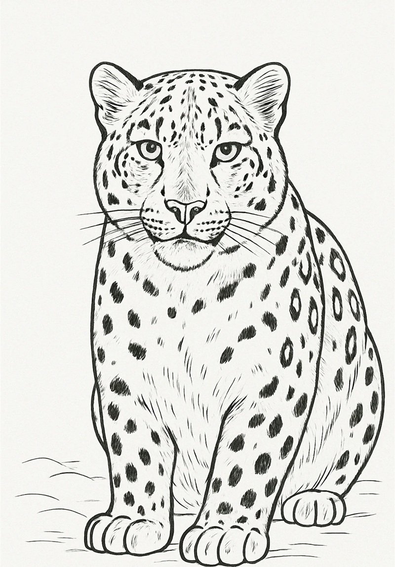 vẽ động vật hoang dã 36