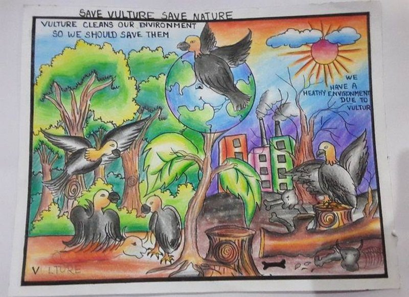 vẽ tranh bảo vệ trái đất 34