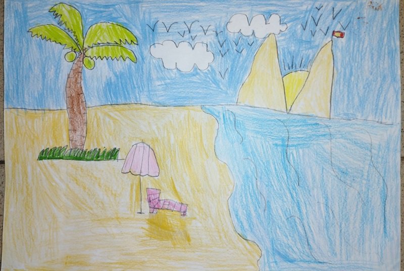 vẽ tranh biển đảo đẹp nhất 19