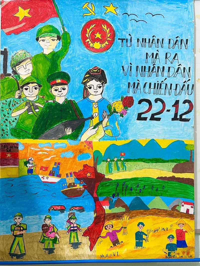 vẽ tranh biển đảo đẹp nhất 38