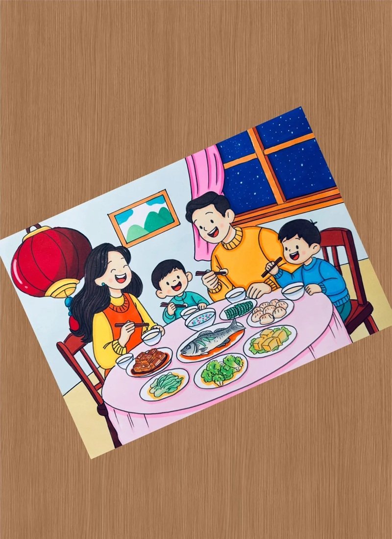 vẽ tranh đề tài cuộc sống quanh em 20