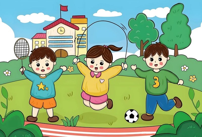 vẽ tranh đề tài cuộc sống quanh em 30