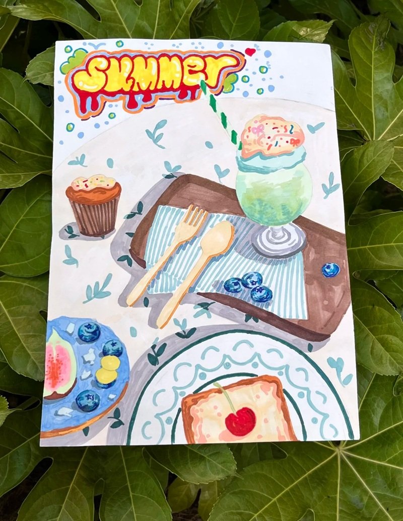 vẽ tranh đề tài cuộc sống quanh em 39