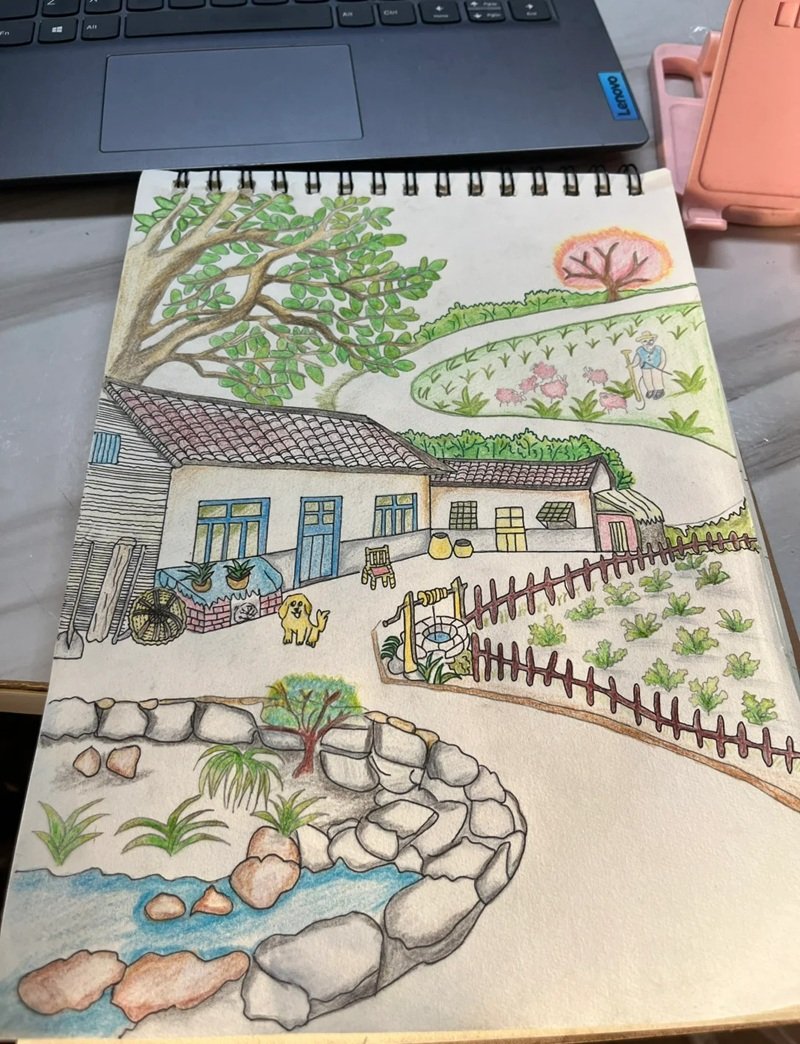 vẽ tranh đề tài cuộc sống quanh em 8