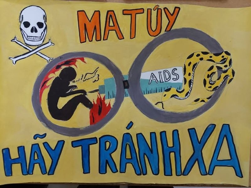 vẽ tranh phòng chống tệ nạn xã hội 17